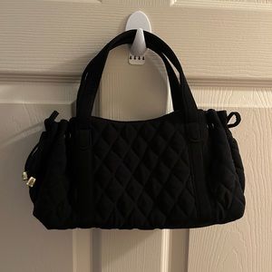 Vera Bradley Black Quilted Shoulder Bag